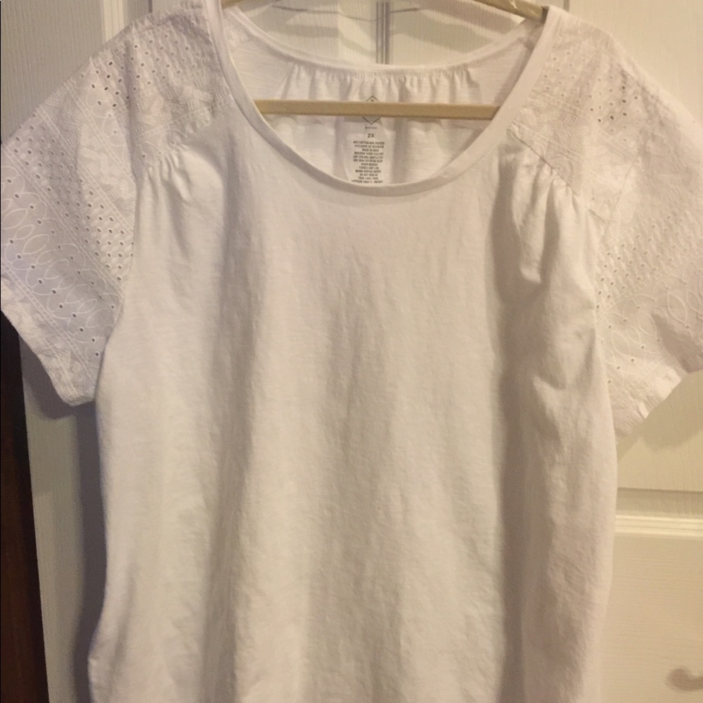 White Dressy T-Shirt